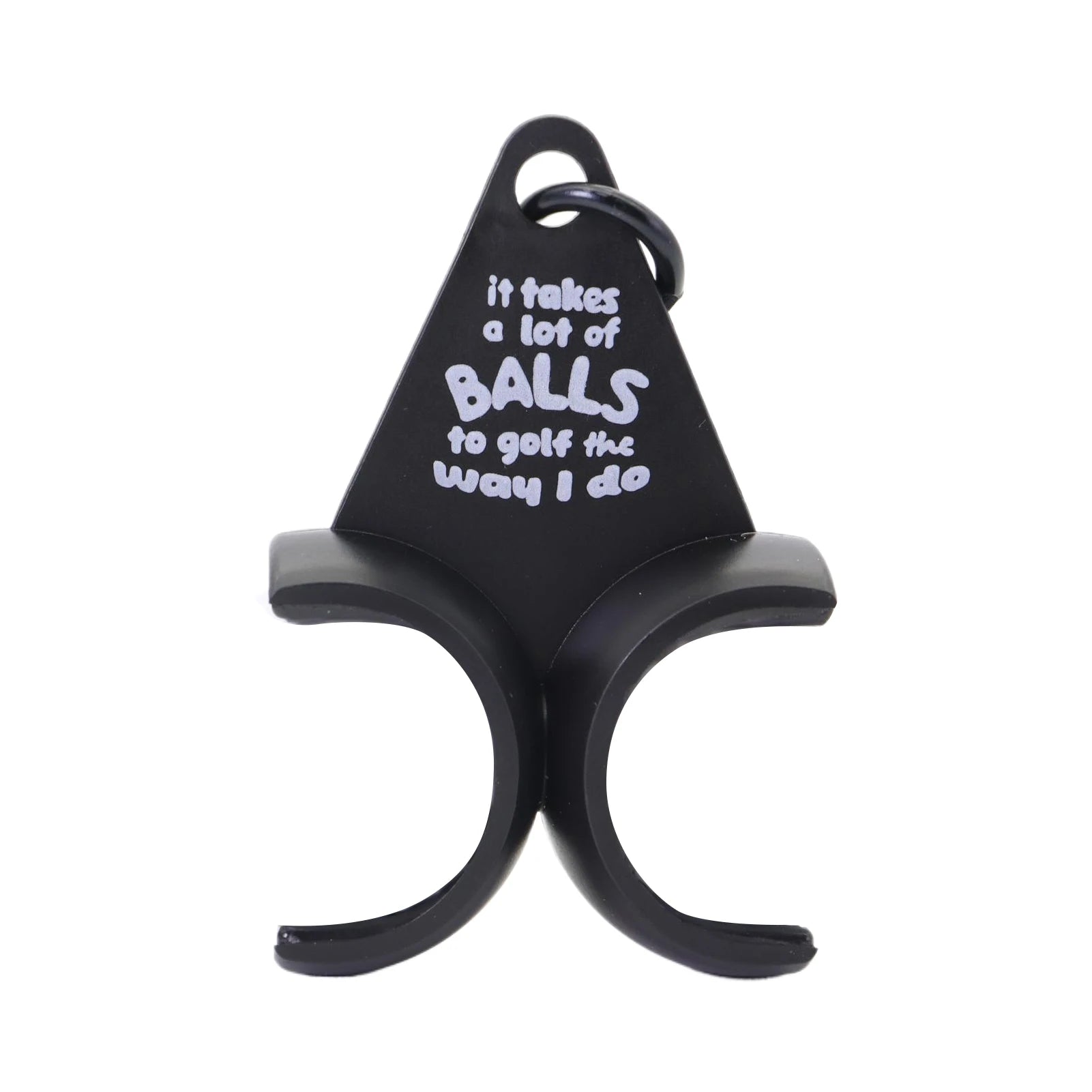 Funny Golf Ball Holder | Portable Clip-On Dispenser for Golfers