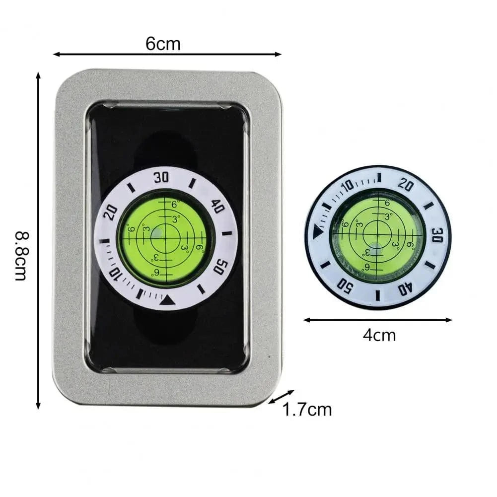 Back Nine Finds Green Reading Tool | High Precision Golf Putt Reader with Magnetic Ball Marker